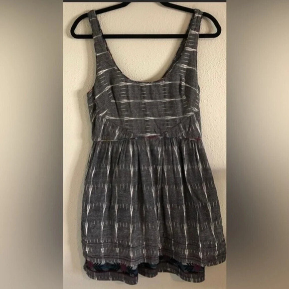 Free People New Romantics Weather Vane Ikat print dress, size 4 - Picture 1 of 5